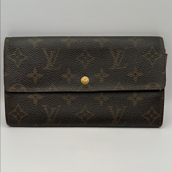Louis Vuitton monogram Sarah wallet - Picture 1 of 15